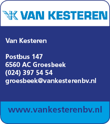 Sponsorbanner Van Kesteren